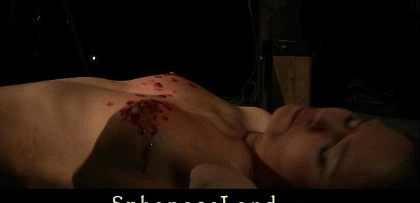  Discipline red marks and tears of pain for a mind fucked slave
